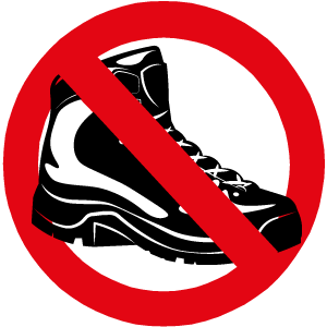 No Hiking