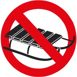 No Sledding
