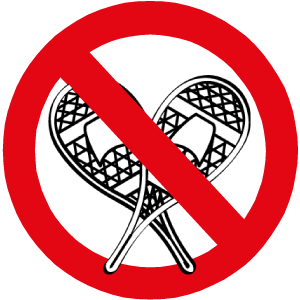 No Snow Shoeing